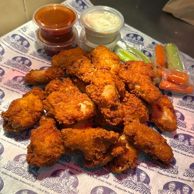 Breaded Wing Zings.