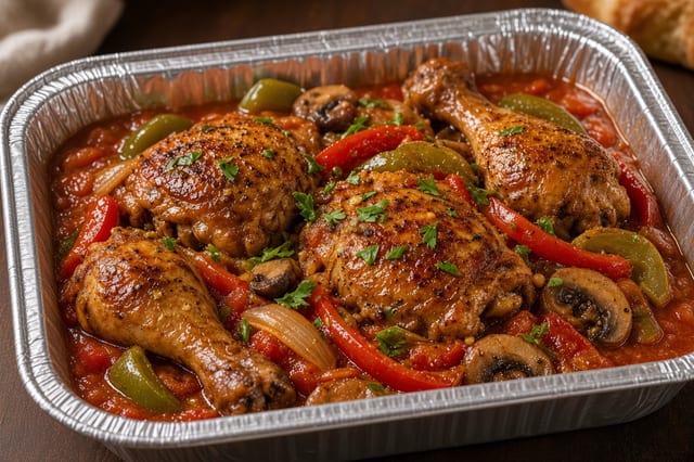 Chicken Cacciatore.