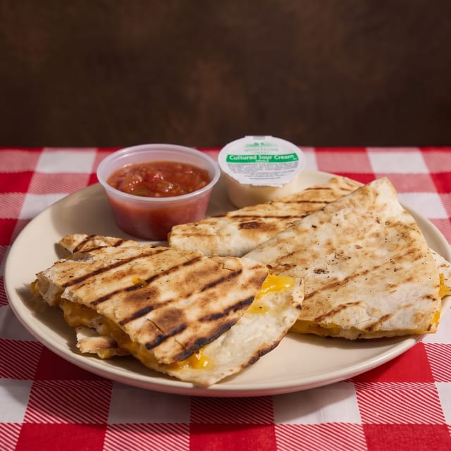 Cheese Quesadilla.