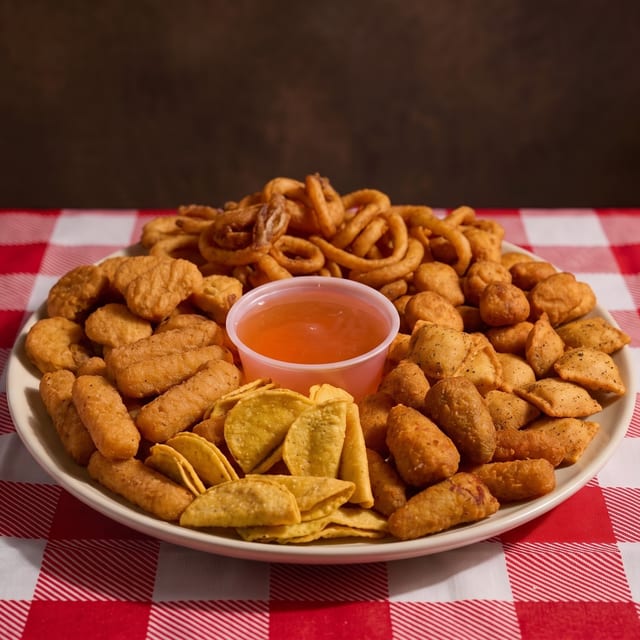 Assorted Appetizer Tray.