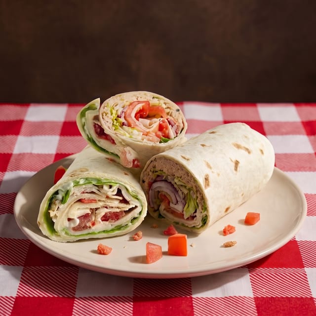 Turkey Club Wrap.